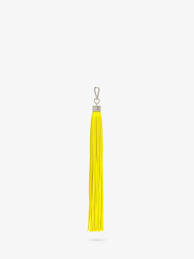 Leather Tassel Charm