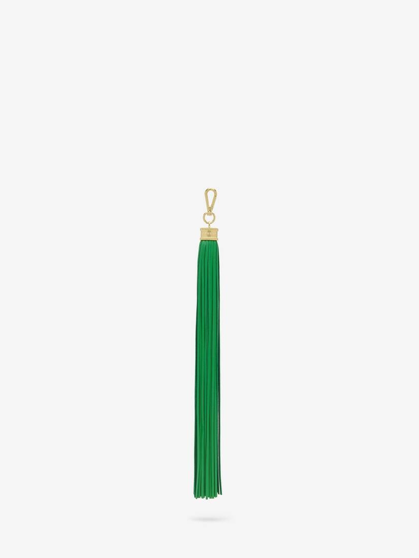 Leather Tassel Charm