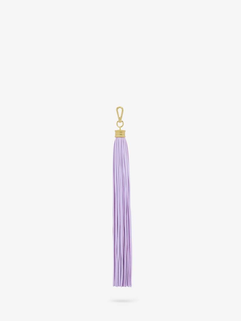 Leather Tassel Charm