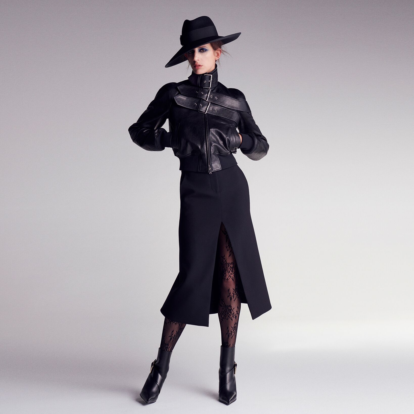 McQueen leather jacket