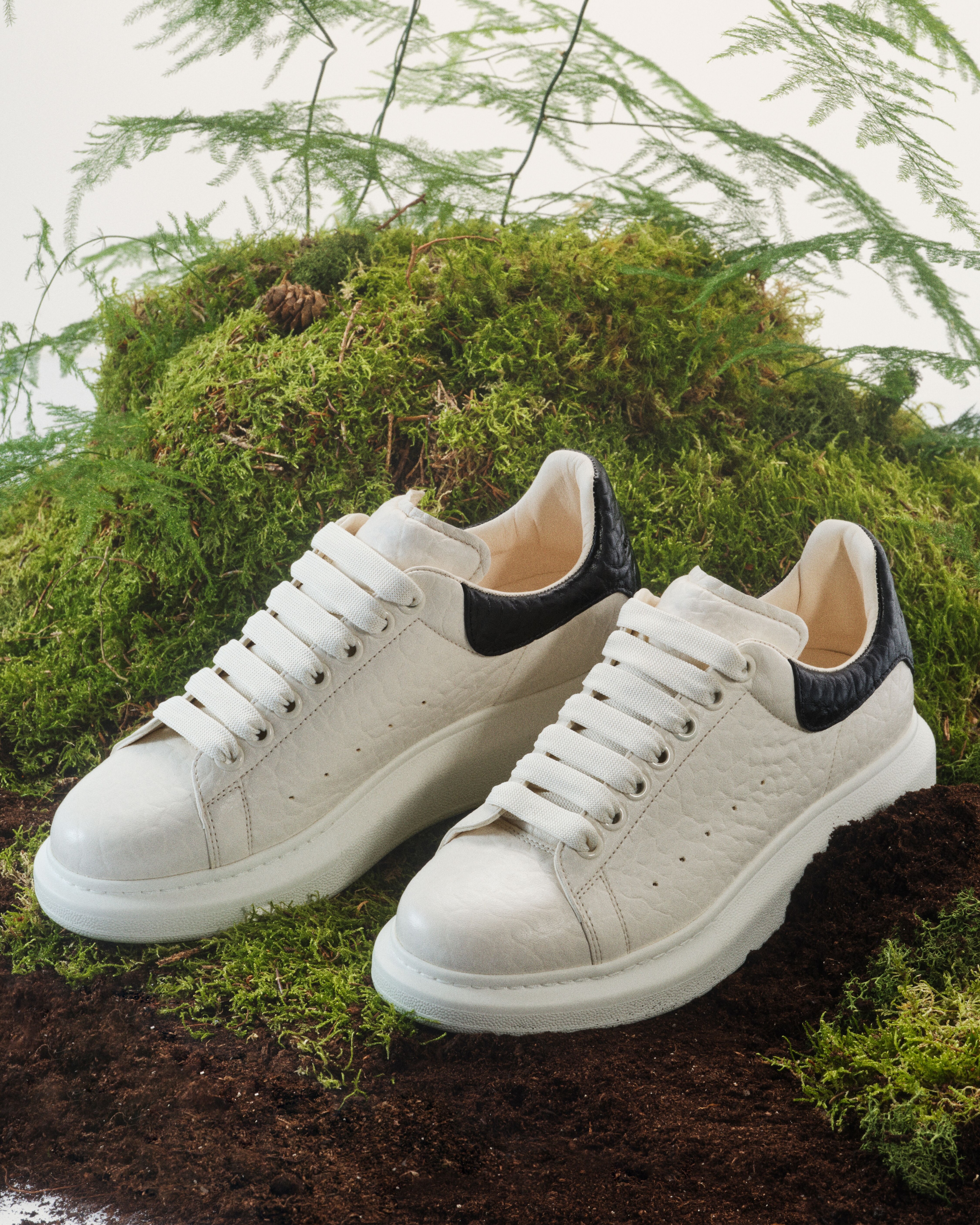 Alexander McQueen White Oversized Sneaker