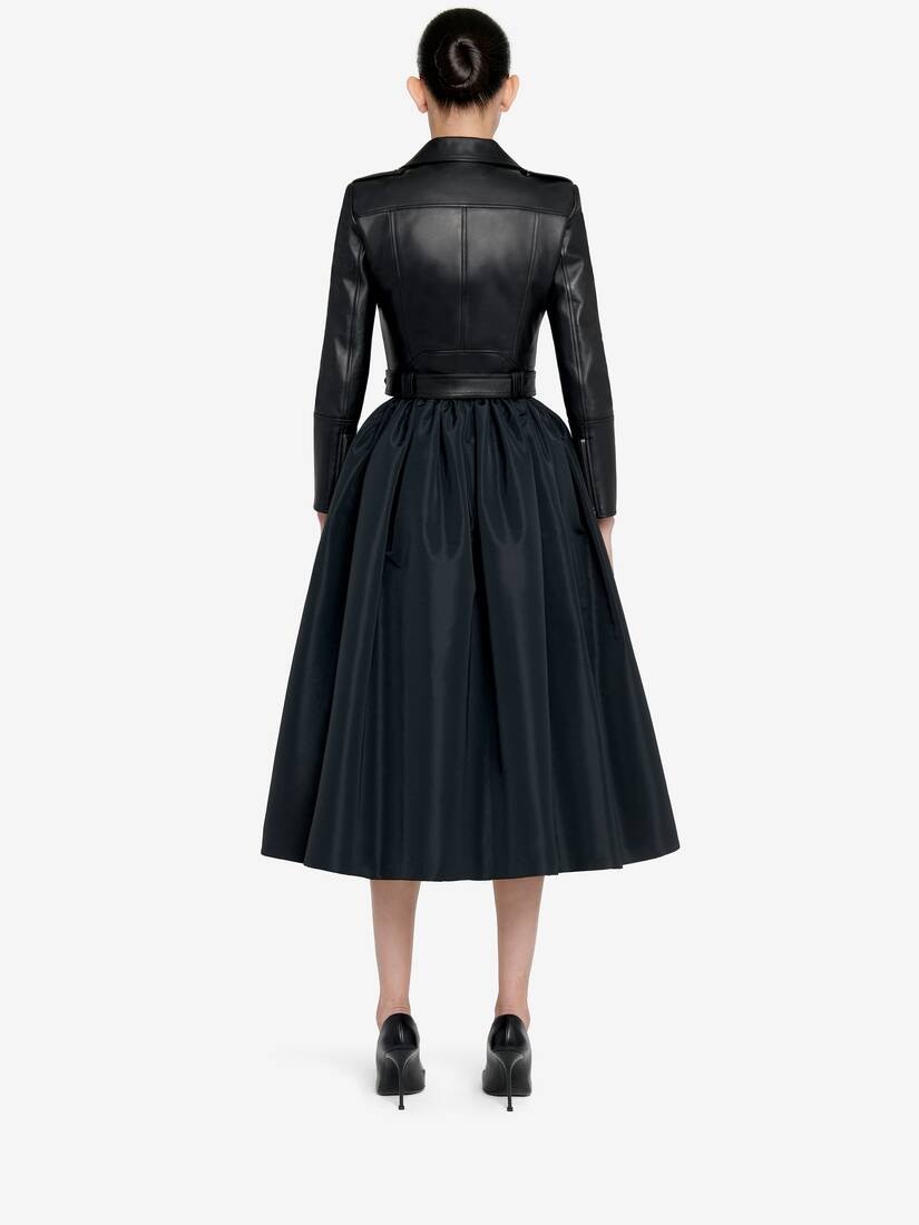 Cropped Leather Jacket