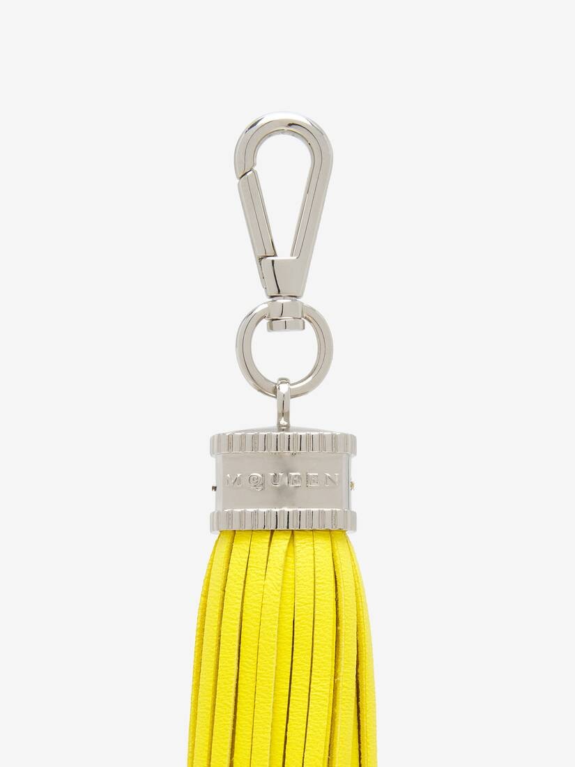 Leather Tassel Charm