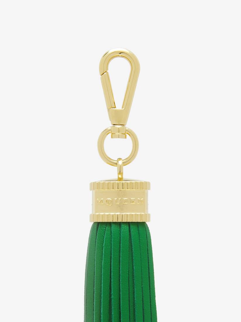 Leather Tassel Charm